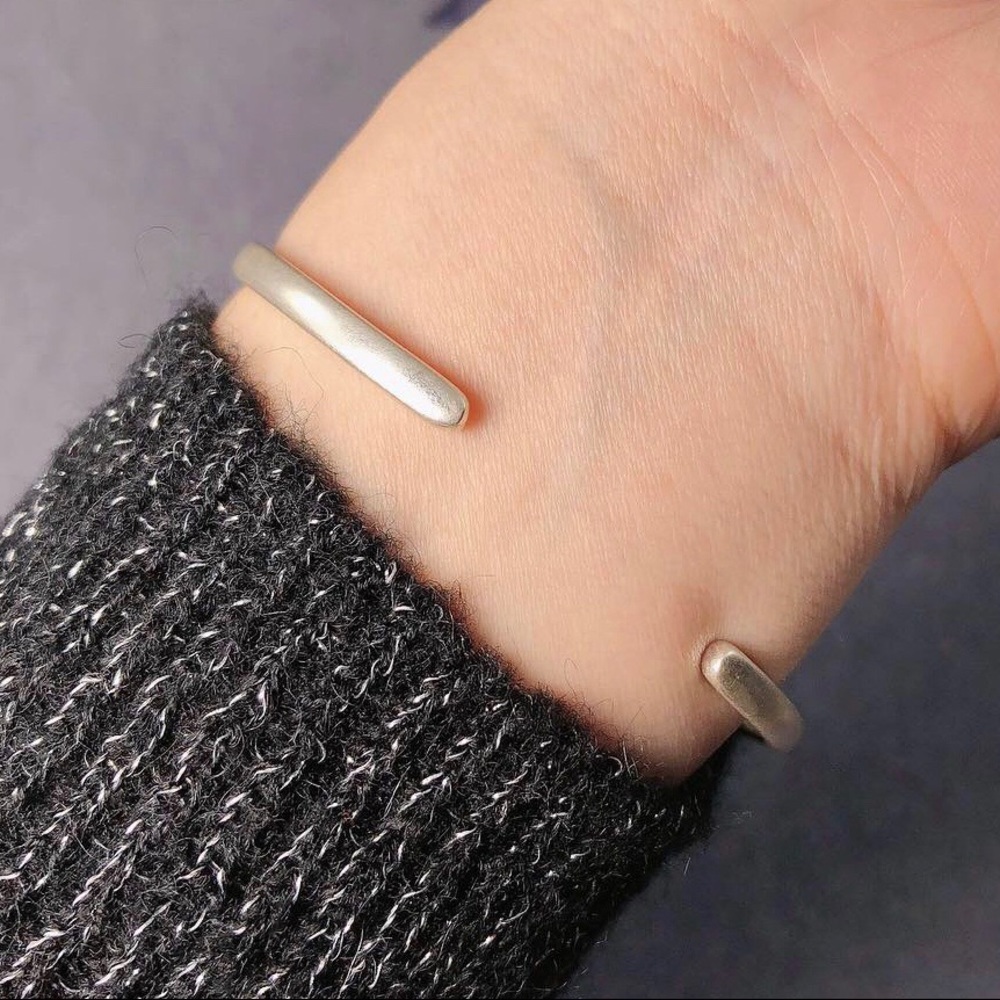 990 Silver Bangle - image 4